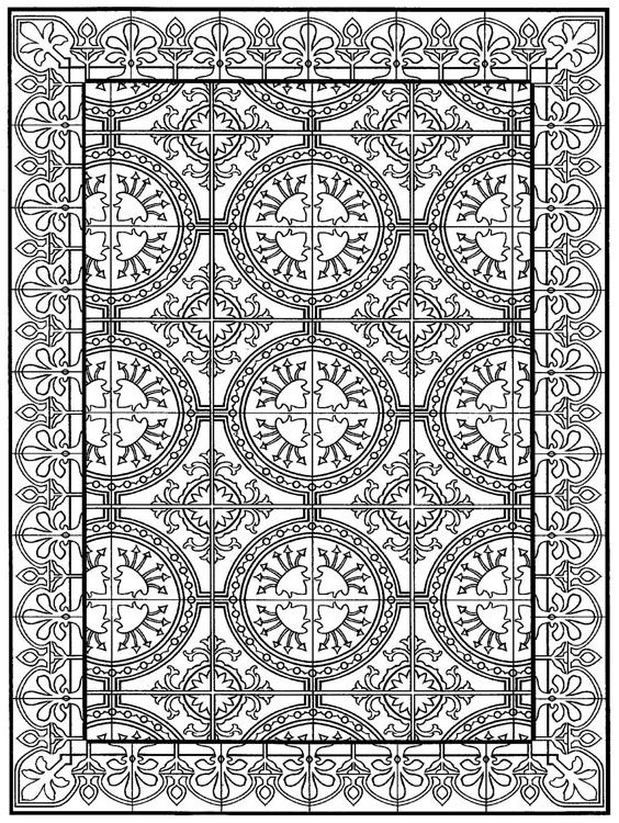 Plansa de colorat cu Modele 26 19